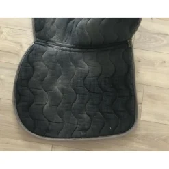 Tapis+bonnet equitheme beige et gris