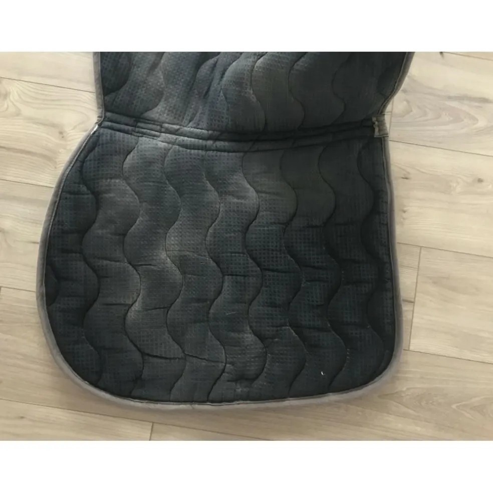 Tapis+bonnet equitheme beige et gris
