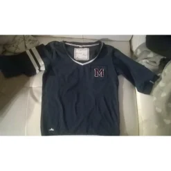 Tee-shirt jersey enfant Equit'M col V manches 3/4 14 ans