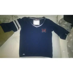 Tee-shirt jersey enfant Equit'M col V manches 3/4 14 ans