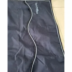 Tenture de box bleu