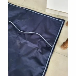 Tenture de box bleu