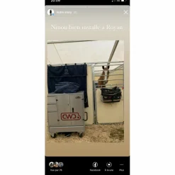 Tenture et porte de box Vestrum