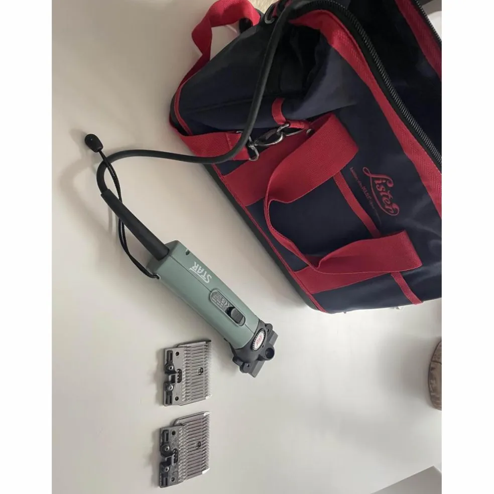 Tondeuse Lister Star + 2 jeux de peignes