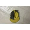 Toque grise et jaune