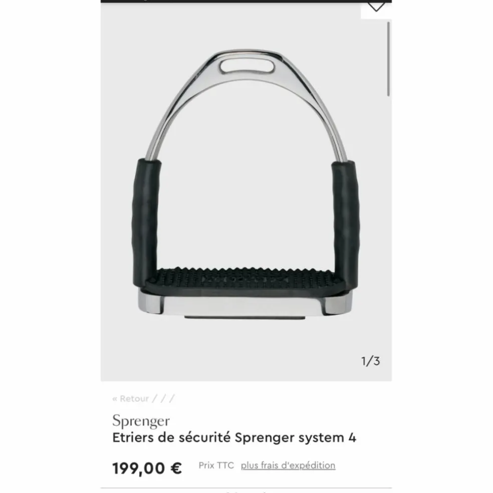 Étriers articulés SORENGER