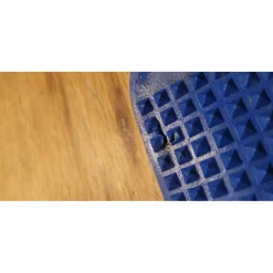 Étriers noir et bleu