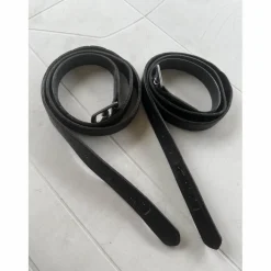 Étrivières à paillettes noires