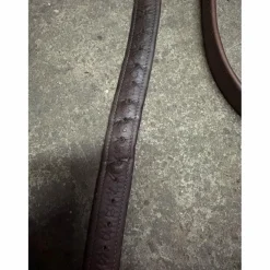 Étrivières Bruno Delgrange en cuir havane 135cm