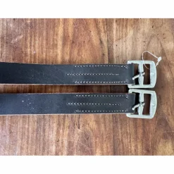 Étrivières cuir marron