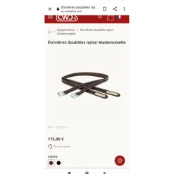 Étrivières Mademoiselle CWD