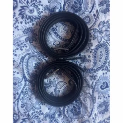 étrivières noires 145 cm