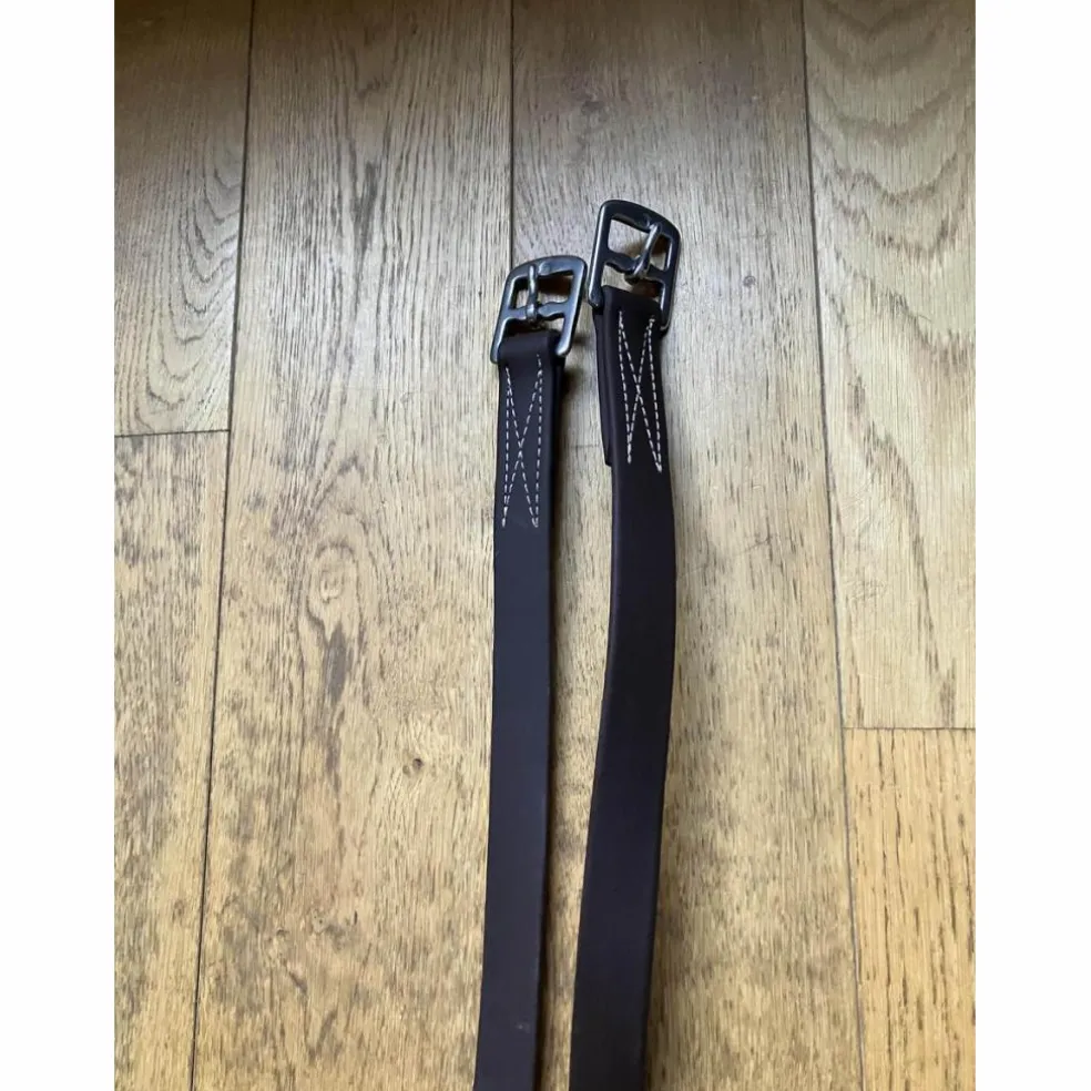 Étrivières Norton marron Synthétique 130 cm