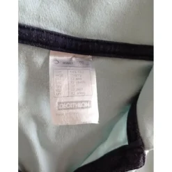 T-shirt bleu manches courtes