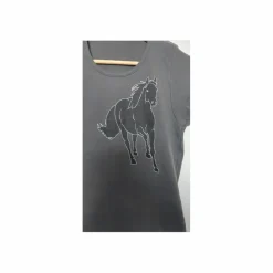 T-shirt brun cheval