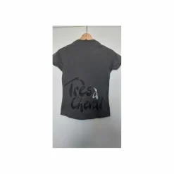 T-shirt brun cheval