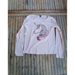 T-shirt manches longues licorne irréversible
