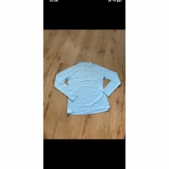 t-shirt manches longues technique bleu kramer
