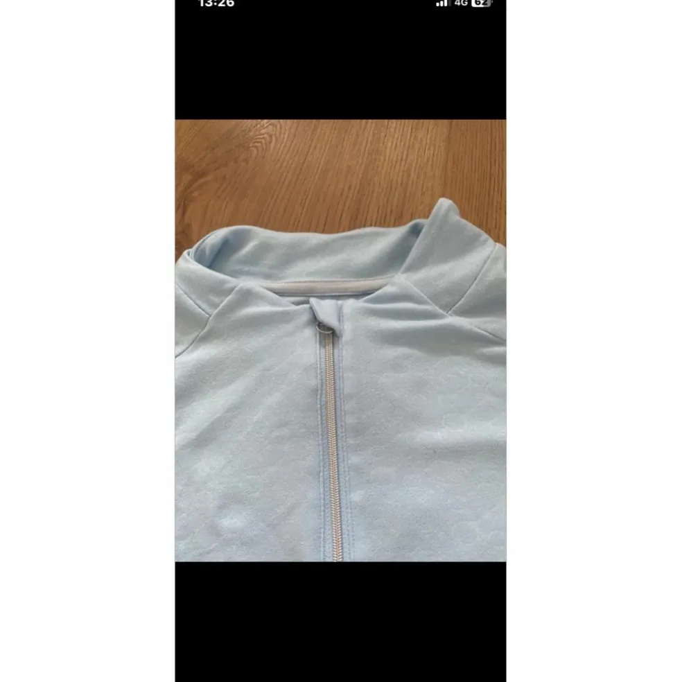 t-shirt manches longues technique bleu kramer