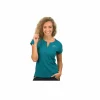 T-SHIRT OCANA – FLAGS&CUP bleu émeraude