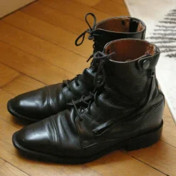Vends boots équitation (travail et concours), taille 36, noire