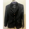 Veste bleu marine col velours EQUI THEME taille 38