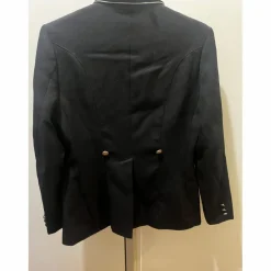 Veste bleu marine col velours EQUI THEME taille 38