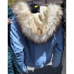 veste chaude pénélope leprevost bleu