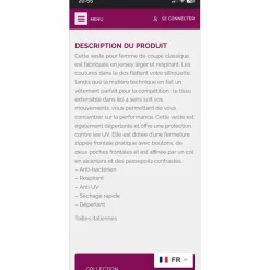Veste Concours Femme Cavalleria Toscana Bordeaux