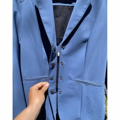 VESTE DE COMPÉTITION INDIGO BLUE POUR FEMMES AVEC MICRO-TROUS