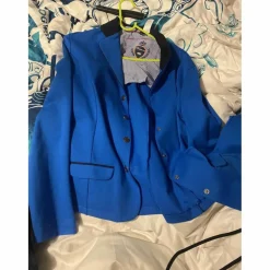 veste de concours bleu fouganza
