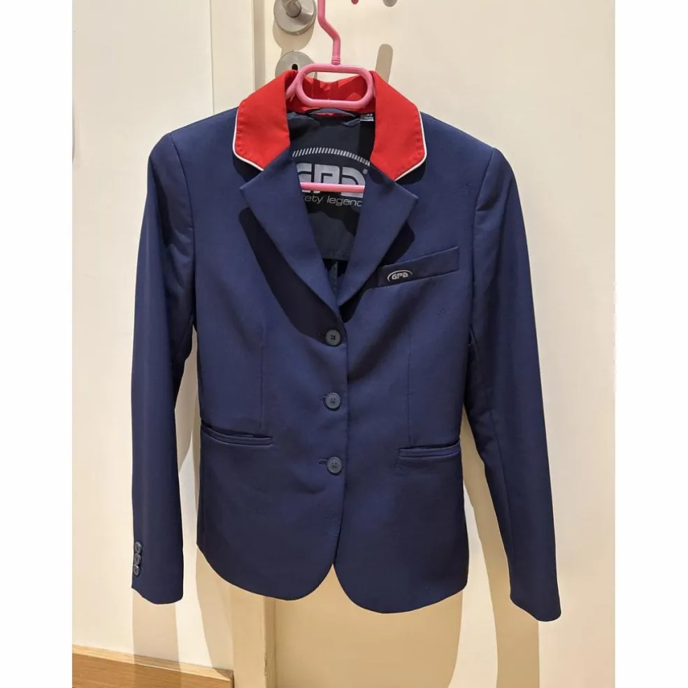 veste de concours bleue marine GPA