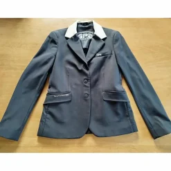 Veste de concours CSO (noire col crème) - GPA / Grand Prix / Femme - Taille 38R - Excellent état