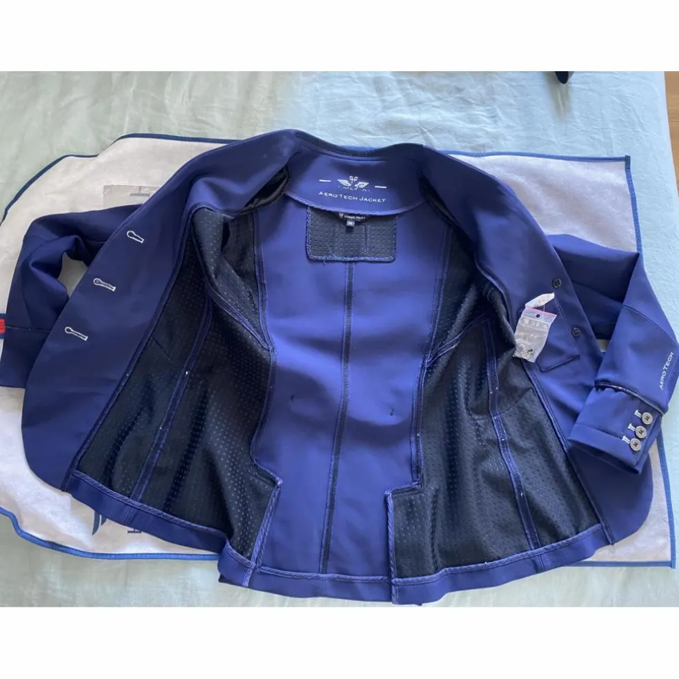 Veste de concours Horse Pilot bleu marine