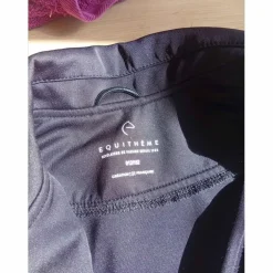 veste de concours noir doré equiteme