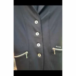 Veste de concours noire Equitheme