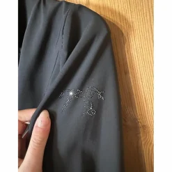 veste de concours Pénélope noir/strass