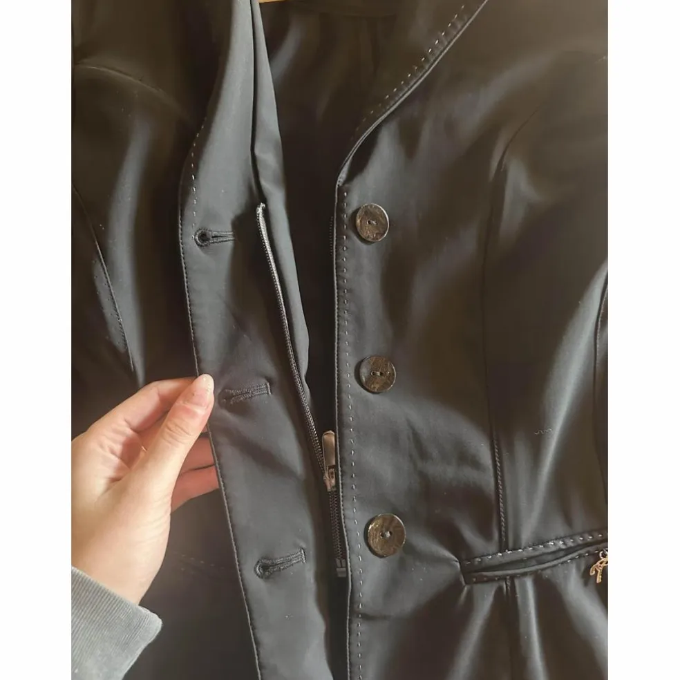 veste de concours Pénélope noir/strass