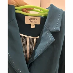 Veste de concours Pénélope Leprévost bleu canard