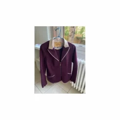 Veste de concours Prune