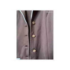Veste de concours équitation marron Spooks