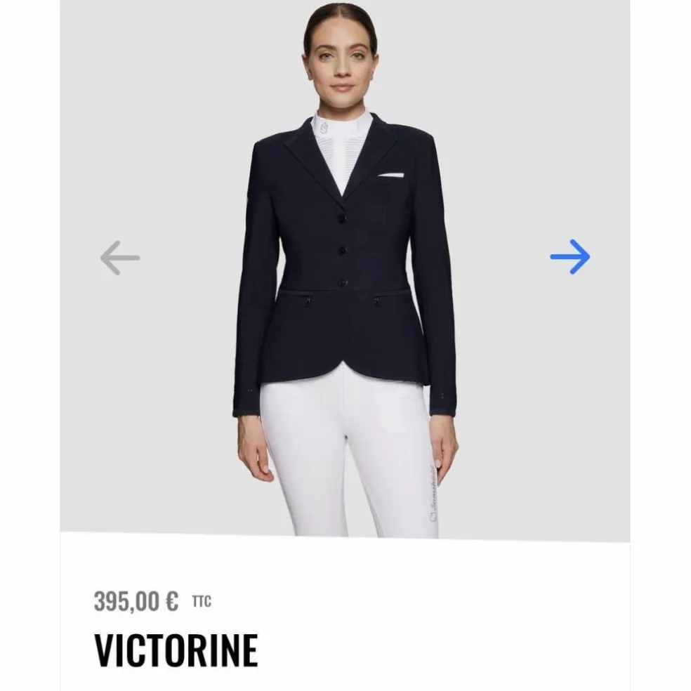Veste de concours SAMSHIELD bleu Marine T36