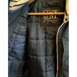 Veste Equestrian League bleu marine