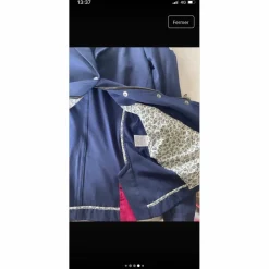 veste femme bleue animo