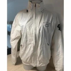 Veste imperméable blanche Mountain Horse