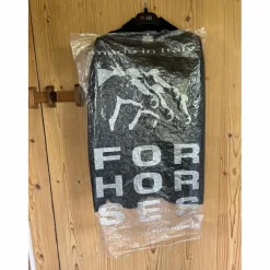Veste italienne noire de concours équitation Christian ForHorses taille 14-15 ans