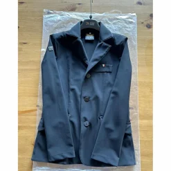 Veste italienne noire de concours équitation Christian ForHorses taille 14-15 ans