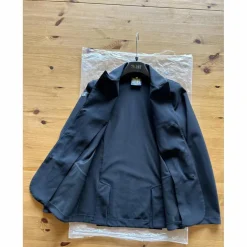 Veste italienne noire de concours équitation Christian ForHorses taille 14-15 ans