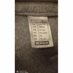 Veste polaire 10 ans