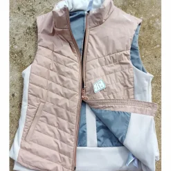 Veste sans manche Fouganza rose